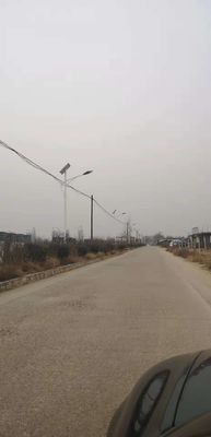 Bright 30W Integrated Solar Street Light , Solar Powered LED Street Lights 6000 - 6500K