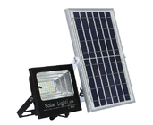 Outdoor IP67 Waterproof Aluminum Solar Led Flood Lights 25w LiFePO4 Battery